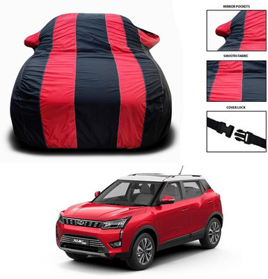 ANTHUB Car Cover For Mahindra XUV 300 (With Mirror Pockets)(Red)