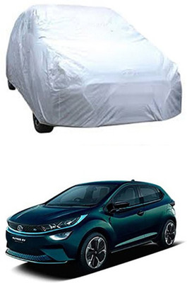 Toy Ville Car Cover For Tata Altroz EV (Without Mirror Pockets)(Silver)
