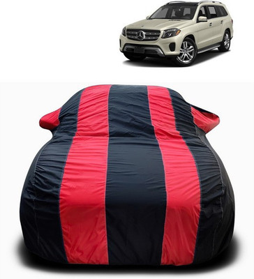 ANTHUB Car Cover For Mercedes Benz GL (With Mirror Pockets)(Red, Black)