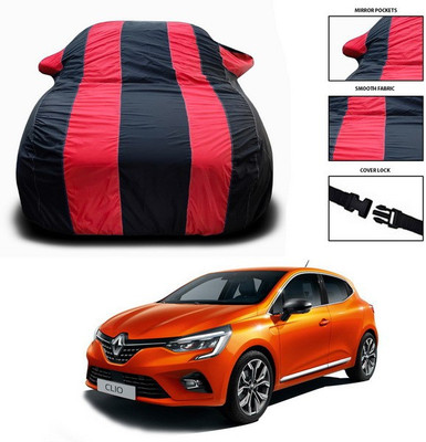 SEBONGO Car Cover For Renault Clio(Red, Black)