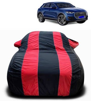 SEBONGO Car Cover For Audi Q3 (With Mirror Pockets)(Red)