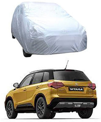 Toy Ville Car Cover For Maruti Suzuki Vitara (Without Mirror Pockets)(Silver)