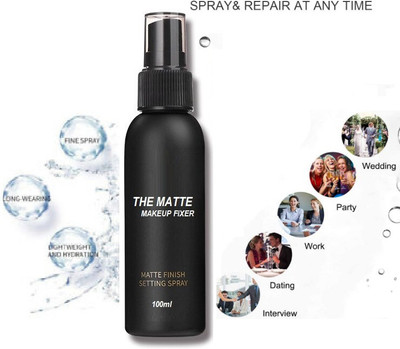 MYEONG MATTE FINISH TOUCHING FACE SPRAY MAKEUP SETTING LONG WEAR FIXER Primer  - 100 ml(TRANSAPARENT)