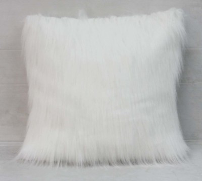 Dekor World Plain Cushions & Pillows Cover(Pack of 2, 60 cm*60 cm, White)