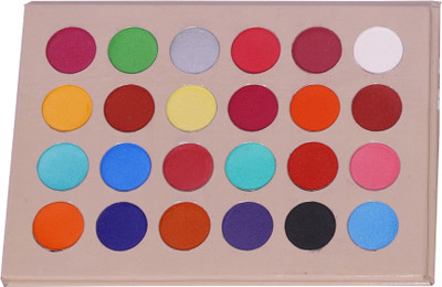 Beautica Eyeshadow Palette 24 Multi Color 3D Color Eye Shadow Palette - 01 12 g(MultiColor)