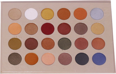 Beautica Eyeshadow Palette 24 Multi Color 3D Color Eye Shadow Palette - 02 12 g(MultiColor)