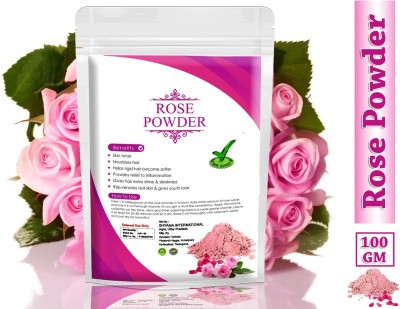 Ayurgen Herbals Rose Petal Powder for Skin Face Pack Mask for Fairness Rose Powder For Glowing Skin(100 g)