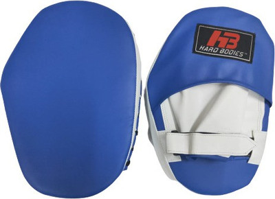 HB Hard Bodies Straight Boxing Focus Pads/Mitts for Kickboxing, Martial Arts, Muay Thai, Karate Focus Pad(Blue)