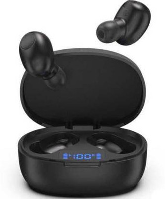 NKL Premium HEADPHONE With Portable Charging Case Bluetooth(Black, True Wireless)