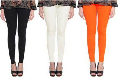 FUBAR Ankle Length  Ethnic Wear Legging(Multicolor, Solid)