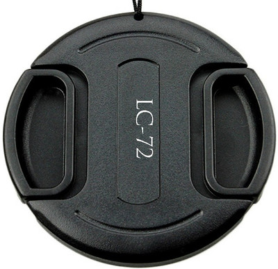 IJJA LC 72mm Snap on Lens Cap for all DSLR camera lens having 72 filter thread only.  Lens Cap(Black, 72 mm)