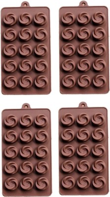 Kriwell Silicone Chocolate Mould 60(Pack of 4)