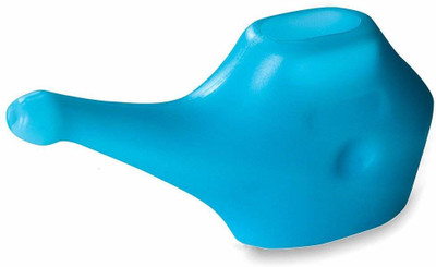 SoulGenie Plastic Blue Neti Pot(250 ml)