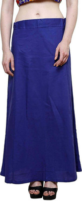 mahak creation M BULE COLOR Pure Cotton Petticoat(Free)