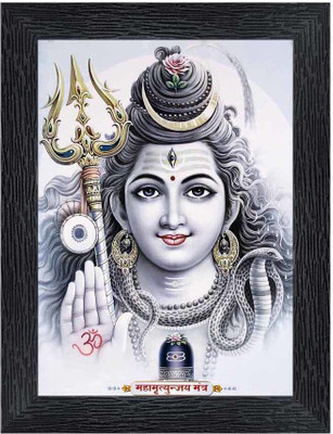 Poster N Frames Shankar Bhole nath Religious Frame