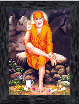 Poster N Frames Sai Baba Religious Frame