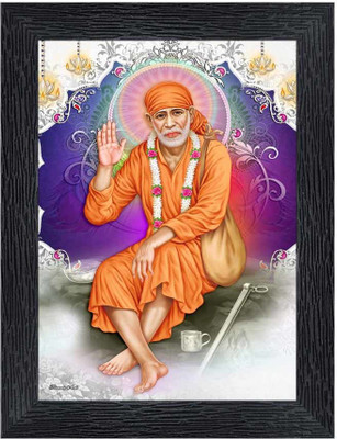 Poster N Frames Sai Baba Religious Frame