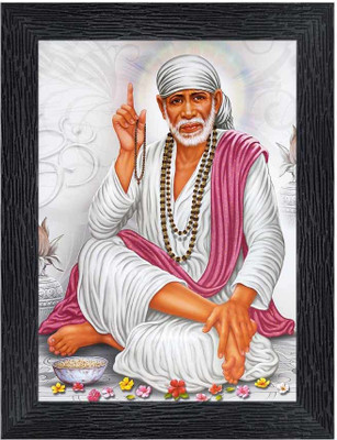 Poster N Frames Sai Baba Religious Frame