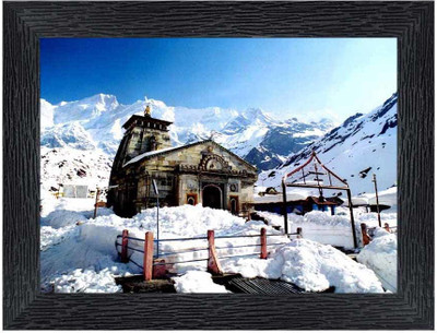 Poster N Frames Kedarnath Temple Religious Frame