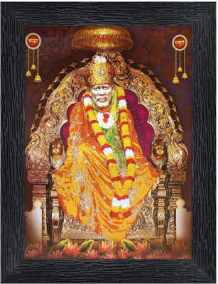 Poster N Frames Sai Baba Religious Frame