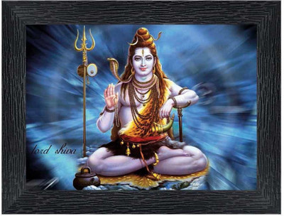 Poster N Frames Shankar Bhole nath Religious Frame
