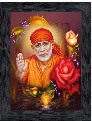 Poster N Frames Sai Baba Religious Frame