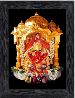 Poster N Frames Shree Siddhivinayak Ganapati Religious Frame