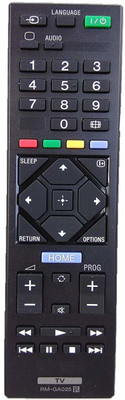 BhalTech RM-GA025 LED LCD TV Compatible with LED LCD TV Sony Remote Controller(Black)