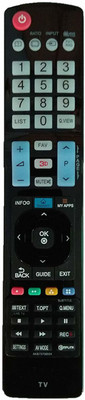 BhalTech AKB73756504 3D Long TV Compatible with LED LCD TV LG Remote Controller(Black)