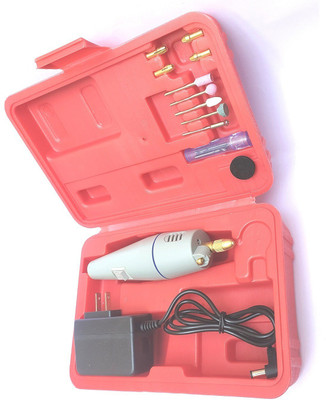 Inditrust High Quality 12 V Electric Pcb mini drill rotary tool kit set Mini Woodworking Polished Grinding Tools Jade Electric Engraving Machine Root Carving mini Electric Drill Dreamel tool kit set Rotary Bit Set Rotary Tool(3 mm)