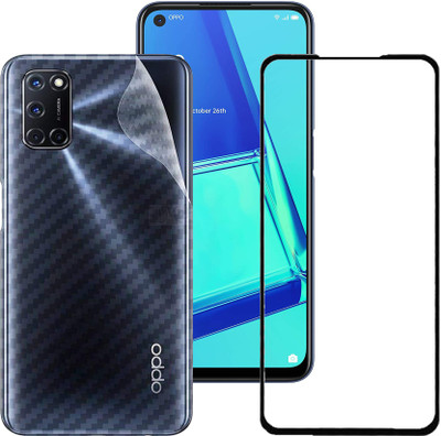 ECMERED Front and Back Screen Guard for OPPO A52(Pack of 2)