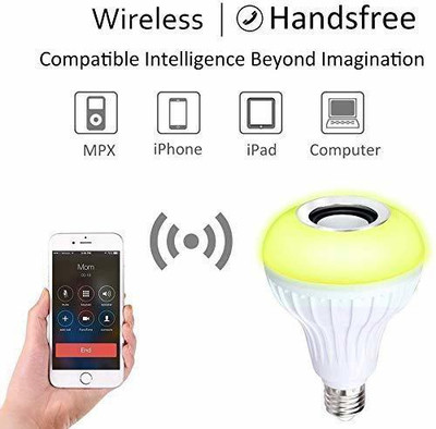 Xydrozen Light Ball Bulb with Remote Control-9I Smart Bulb