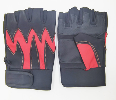 Leosportz Motocross BREATHABLE FABRIC RIDING GLOVES FOR RIDERS,BIKERS Riding Gloves(Red, Blue)