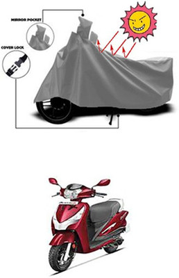 Coverit Two Wheeler Cover for Hero(Grey)