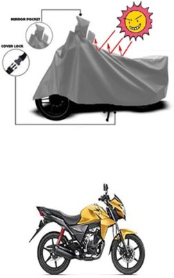 Toy Ville Two Wheeler Cover for Honda(Grey)