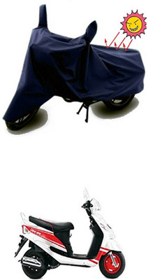 Coverit Two Wheeler Cover for Mahindra(Blue)
