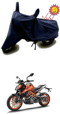 Toy Ville Two Wheeler Cover for KTM(Duke 390, Blue)