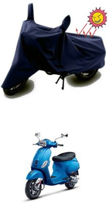 Coverit Two Wheeler Cover for Universal For Bike(Vespa VXL, Blue)