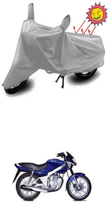 Coverit Two Wheeler Cover for LML(Silver)