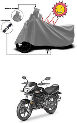 Toy Ville Two Wheeler Cover for Honda(CB Unicorn, Grey)
