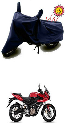Toy Ville Two Wheeler Cover for Bajaj(Pulsar AS 150, Blue)