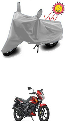 Coverit Two Wheeler Cover for TVS(Silver)