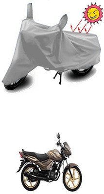 Coverit Two Wheeler Cover for TVS(Silver)