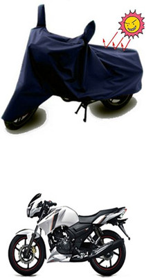 Coverit Two Wheeler Cover for TVS(Blue)