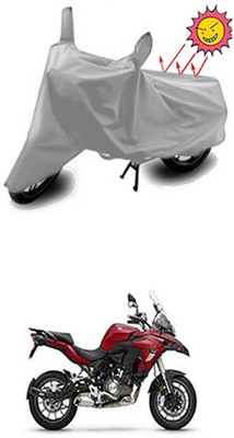 Coverit Two Wheeler Cover for Universal For Bike(Silver)