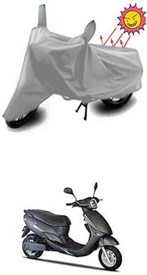 Coverit Two Wheeler Cover for Avon(Silver)