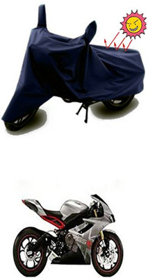 Coverit Two Wheeler Cover for Triumph(Blue)