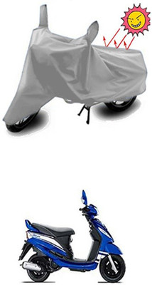 Coverit Two Wheeler Cover for Mahindra(Rodeo RZ, Silver)