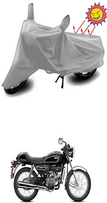 Coverit Two Wheeler Cover for Hero(Splendor Pro Classic, Silver)
