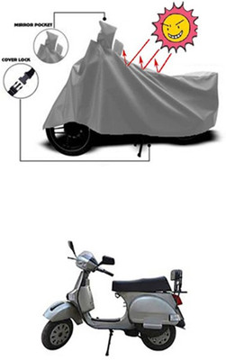 Coverit Two Wheeler Cover for LML(Grey)